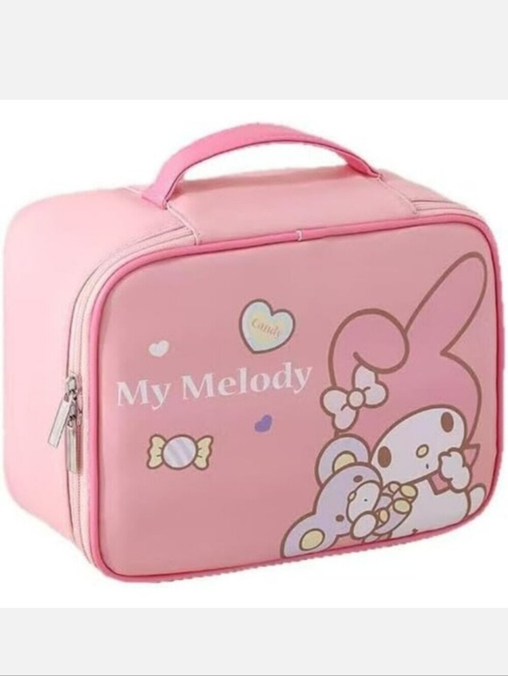 Sanrio My Melody Pink Travel Cosmetic Case